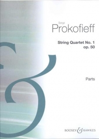 Prokofiev String Quartet No 1 Bmin Op50 Parts Sheet Music Songbook