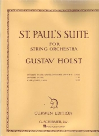 Holst St Pauls Suite Score And Parts Sheet Music Songbook