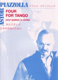 Piazzolla Four For Tango String Quartet Sheet Music Songbook