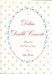 Delius Double Concerto Violin/cello/pf Set Parts Sheet Music Songbook