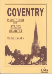 Tausky Coventry String Quartet Score & Parts Sheet Music Songbook