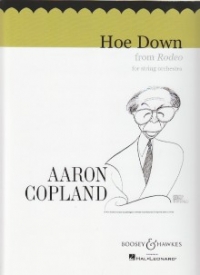 Copland Hoe Down (rodeo) String Orchestra Sc/pts Sheet Music Songbook