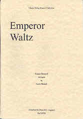 Strauss Emperor Waltz String Quartet Parts Sheet Music Songbook