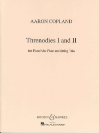 Copland Threnodies 1 & 2 Fl (a Fl)/vln/vla/vc Sheet Music Songbook