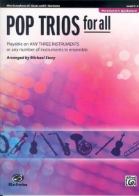 Pop Trios For All Alto Sax/eb Insts Sheet Music Songbook