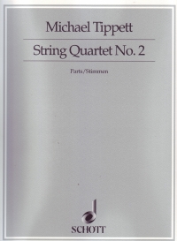 Tippett String Quartet No 2 Set Of Parts Sheet Music Songbook