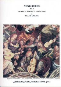 Bridge Miniatures Set 2 Piano Trio Sheet Music Songbook