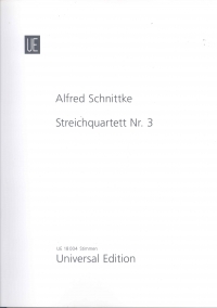 Schnittke String Quartet No 3 Set Of Parts Sheet Music Songbook
