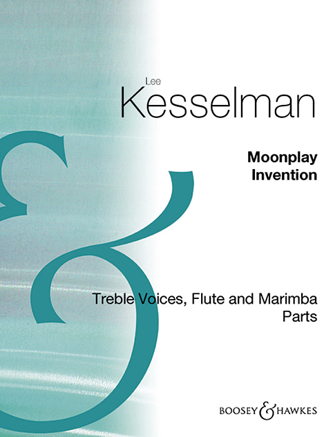 Kesselman Moonplay Flute & Marimba Parts Sheet Music Songbook