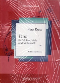 Krasa Tanz String Trio Score & Parts Sheet Music Songbook