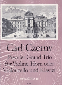 Czerny Premier Grand Trio Vln/cello/pf Sheet Music Songbook
