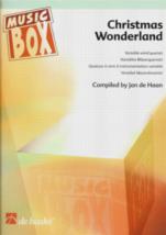 Christmas Wonderland Haan Wind Quartet Music Box Sheet Music Songbook