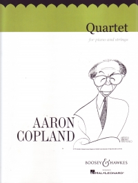 Copland Quartet For Piano & Strings Set Sheet Music Songbook