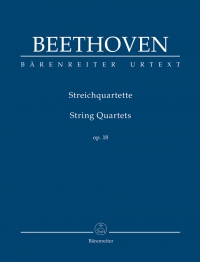 Beethoven String Quartets Op18 Study Score Sheet Music Songbook