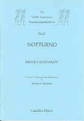 Rimsky-korsakov Nottornu For Bassoon Quartet Sheet Music Songbook