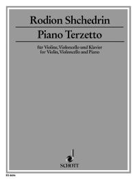 Schedrin Piano Terzetto Vl/vc/pf Parts Sheet Music Songbook