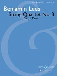 Lees String Quartet No 3 Set Of Parts Sheet Music Songbook