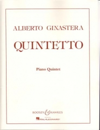 Ginastera Quintetto Piano Quintet Score & Parts Sheet Music Songbook