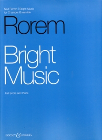 Rorem Bright Music Quintet Score & Parts Sheet Music Songbook