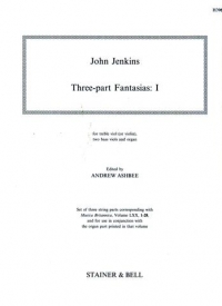Jenkins Three Part Fantasias Set 1 String Parts Sheet Music Songbook