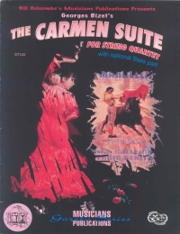 Bizet Carmen Suite String Quartet Sheet Music Songbook