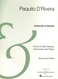 Drivera Invitacion Al Danzon Trio Score & Parts Sheet Music Songbook