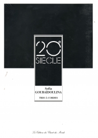 Gubaidulina String Trio Score & Parts Sheet Music Songbook