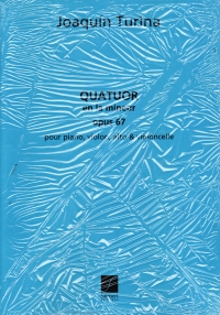 Turina Piano Quartet In A Minor Op 67 Sc/pts Sheet Music Songbook