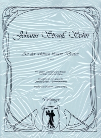 Strauss An Der Schonen Blauen Donau Vln, Vcl & Pf Sheet Music Songbook