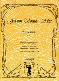 Strauss Annen-polka Op117 Violin, Cello & Piano Sheet Music Songbook