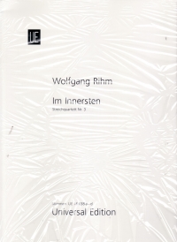 Rihm, Wolfgang - String Quartet No. 3 Sheet Music Songbook