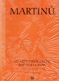 Martinu String Quartet No1 H117 Score & Parts Sheet Music Songbook