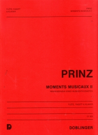 Prinz Moments Musicaux Ii Flute, Bassoon & Piano Sheet Music Songbook