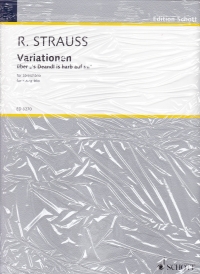 Strauss R Variations String Trio Vln/vla/vlc S/p Sheet Music Songbook