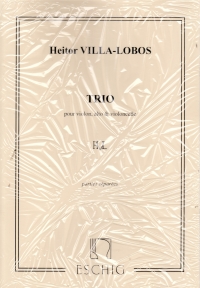 Villa-lobos String Trio (set Of Parts) Sheet Music Songbook
