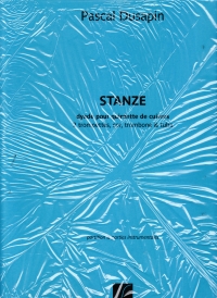 Dusapin Stanze Wind Quintet Score & Parts Sheet Music Songbook