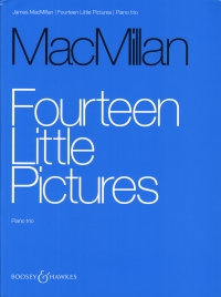 Macmillan 14 Little Pictures Piano Trio Sc/pts Sheet Music Songbook