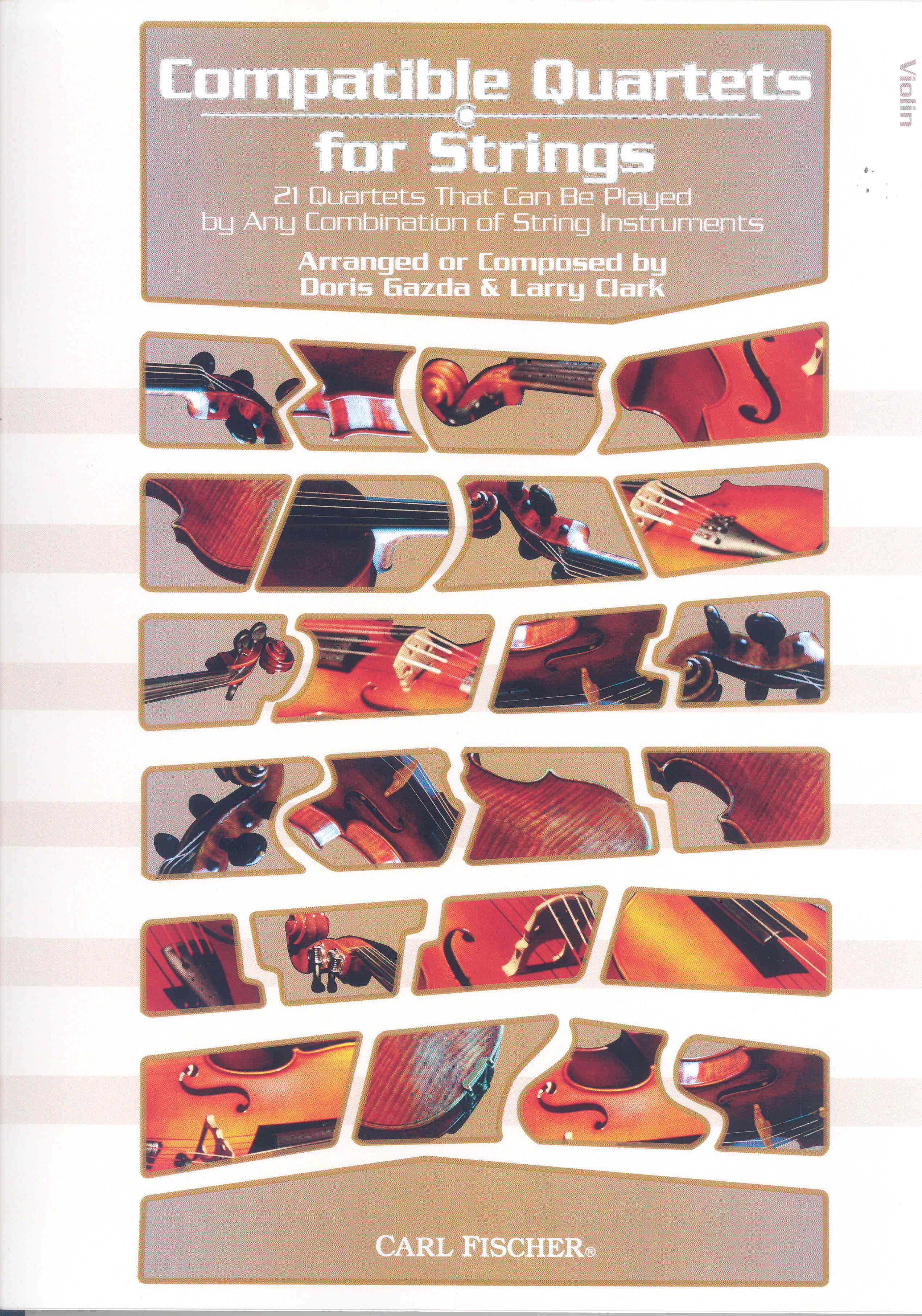 Compatible Quartets For Strings Violin Sheet Music Songbook