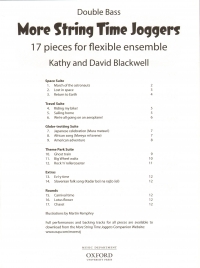 More String Time Joggers Blackwell Double Bass Sheet Music Songbook