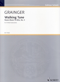 Grainger Walking Tune Wind Quintet Score Sheet Music Songbook