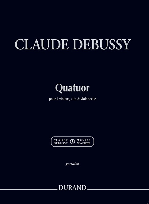 Debussy Quatuor Score Sheet Music Songbook
