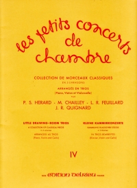 Feuillard Les Petits Concerts De Chambre Vol. 4 Sheet Music Songbook