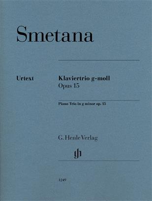 Smetana Piano Trio Op15 Violin, Cello & Piano Sheet Music Songbook
