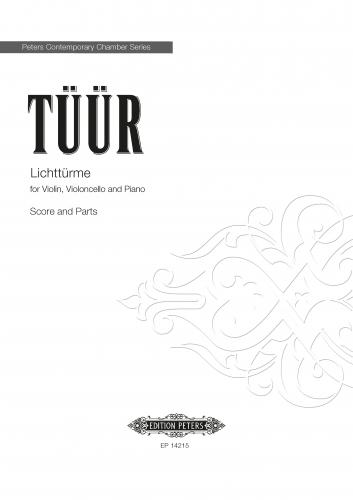 Tuur Lichtturme Piano Trio Score & Parts Sheet Music Songbook