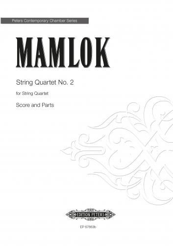 Mamlok String Quartet Score & Parts Sheet Music Songbook
