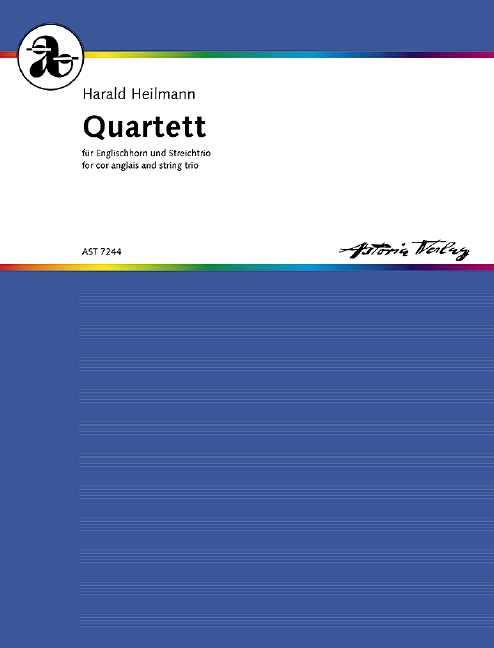 Heilmann Quartett Op131 Cor Anglais & String Trio Sheet Music Songbook