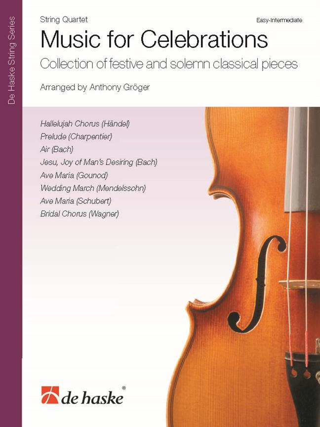 Groger Music For Celebrations String Quartet Sheet Music Songbook