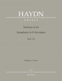 Haydn Symphony No.76 E-flat Major Hob.i:76 Full Sc Sheet Music Songbook