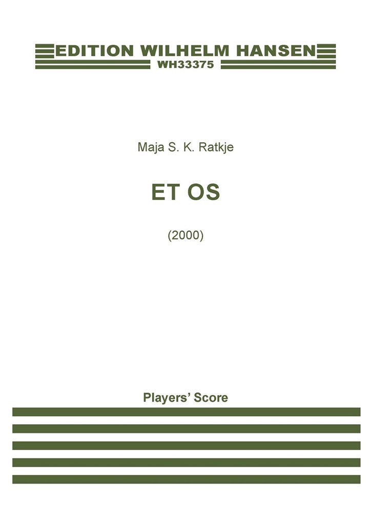 Ratkje Et Os String Trio & Narrator Playing Score Sheet Music Songbook