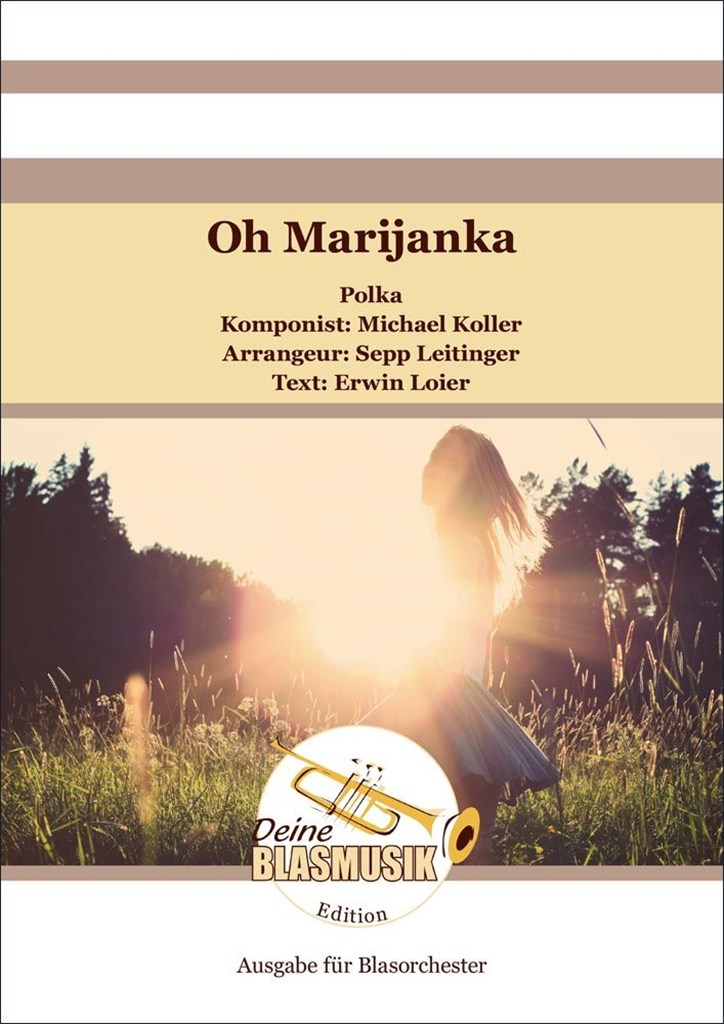 Koller Oh Marijanka Wind Ensemble Sheet Music Songbook